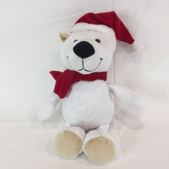 2 Ferrero Kinder Surprise Bunny Rabbit & Polar Bear Plush Animal Stuffed Toys - Picture 8 of 13